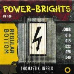 Thomastik PB108 Power-Brights Bottom Extra Light Guitar Strings